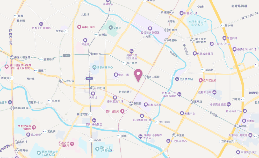 西部文化产业中心位置地图